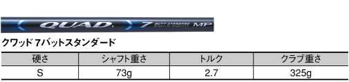 クワッド7バットスタンダード