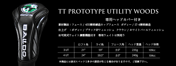 バルド　TT PROTOTYPE UT 27度