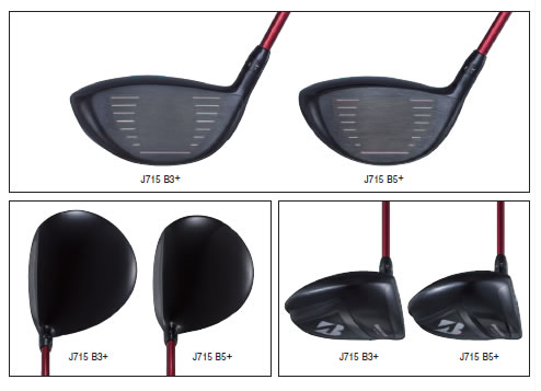 ブリヂストンゴルフ J715 B5+ ドライバー - ジーワンゴルフ