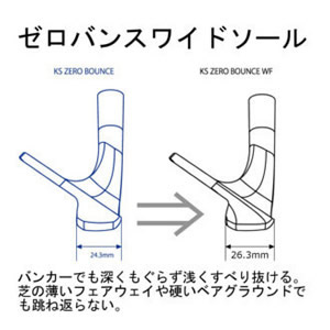 マルマン KS ウェッジ ゼロバンス WF - ジーワンゴルフ