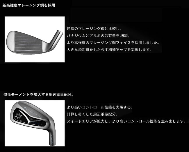 Muziik Golf Official Site/ The Distance ICE Irons