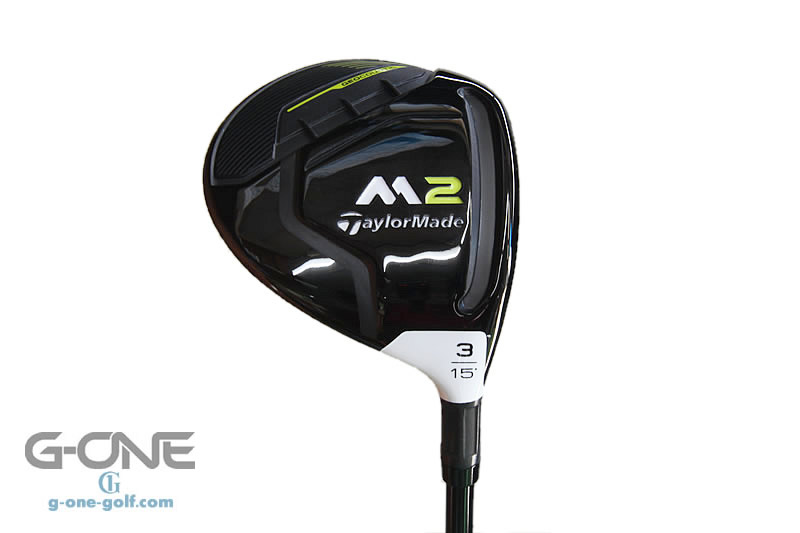 テーラーメイド　TaylorMade　M2　FW 3番　15°　ヘッドカバー付き