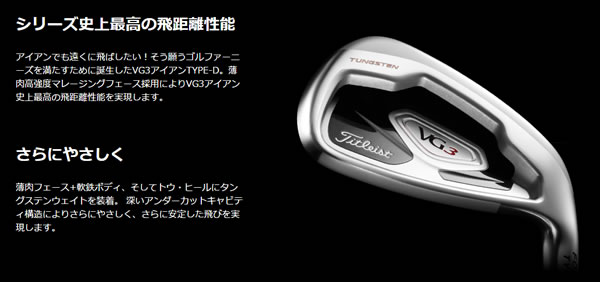 タイトリスト Titleist VG3 TYPE D 9本 VGI カーボン R タイトリスト Titleist VG3 TYPE D 9本 VGI カーボン R タイトリスト