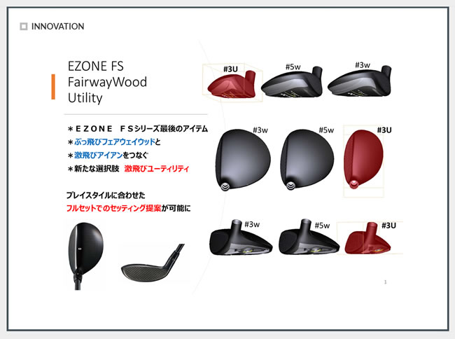 ヨネックス EZONE FS ユーティリティ (カスタム) - ジーワンゴルフ