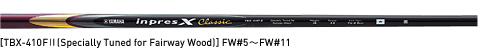 Shaft[TBX-410F IIiSpecially Tuned for Fairway Woodj] FW5`FW11